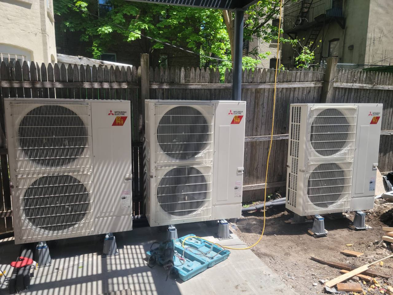 Multi-Zone Heat Pump Installation